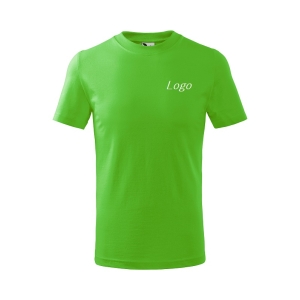 1. Детская ярко зелёная футболка